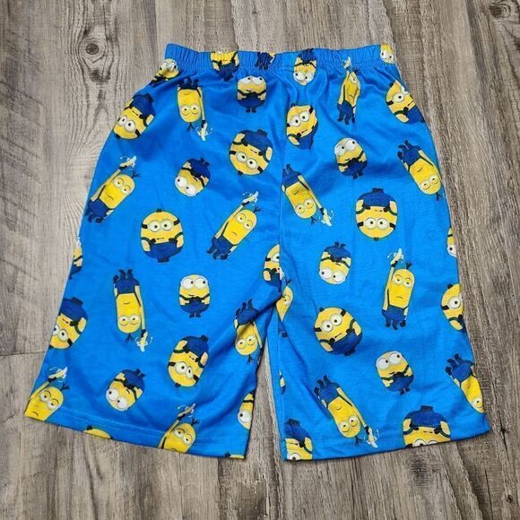Boys Minions Despicable Me PJ Bottoms Shorts Medium NEW NWT - Picture 2 of 2